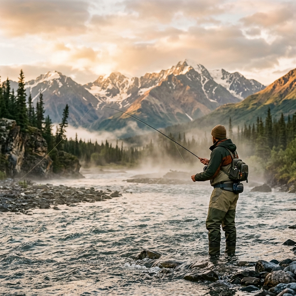 Экипировка Alaskan на рыбалке