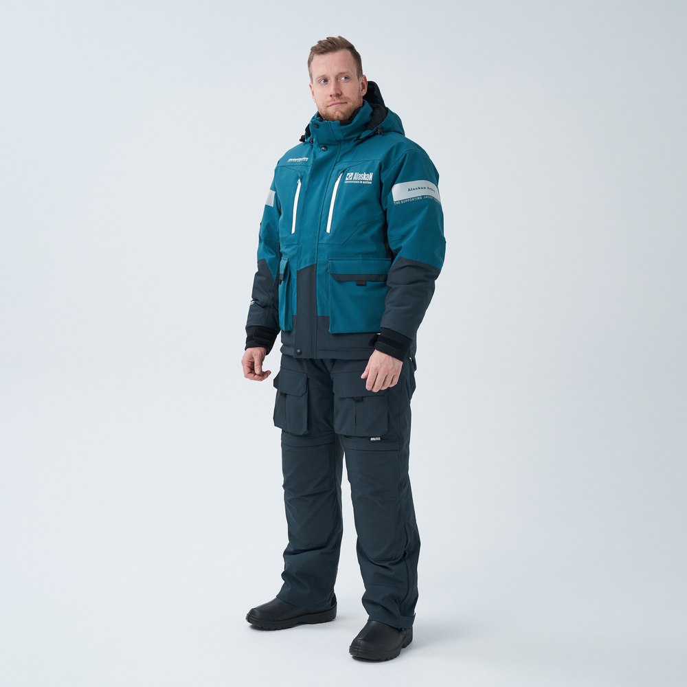 Костюм зимний Alaskan Cherokee Active поддерживающий    S зеленый/серый