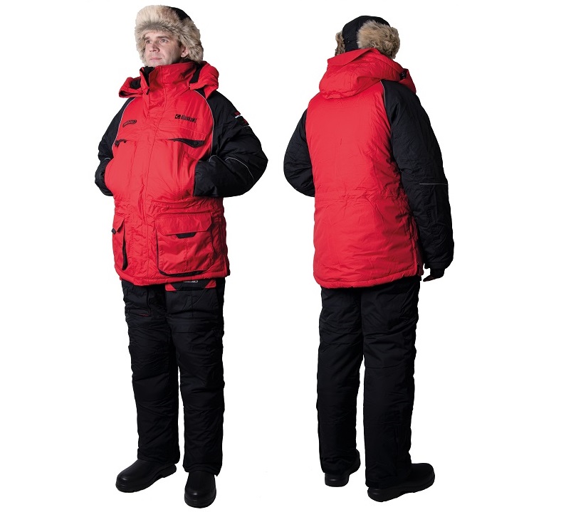 Костюм зимний Alaskan New Polar M  красный/черный     XS