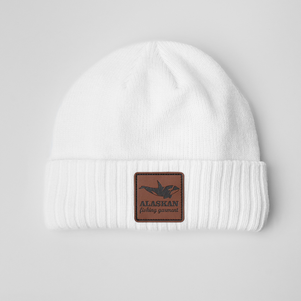 Шапка Alaskan Hat Beanie белая (AWC037W)