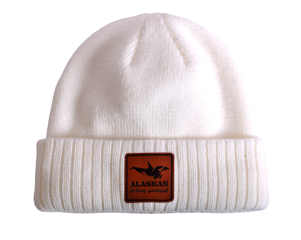 Шапка Alaskan Hat Beanie белая (AWC037W)