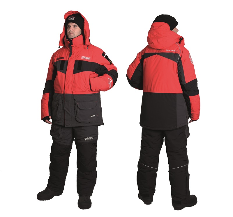 Костюм зимний Alaskan NewPolar 2.0 красный/серый/черный     XS 